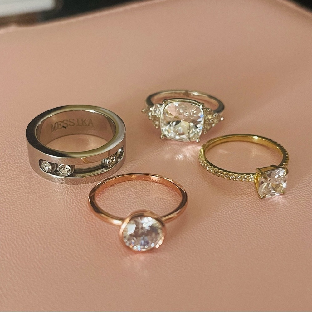 Bundle 4 rings size 7
